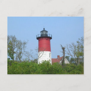 New England Lighthouse Briefkaart-Nauset Light Briefkaart