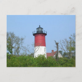 New England Lighthouse Briefkaart-Nauset Light Briefkaart