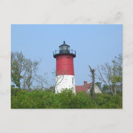 New England Lighthouse Briefkaart-Nauset Light Briefkaart (Voorkant)