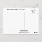 New England Lighthouse Briefkaart-Scituate Briefkaart (Achterkant)