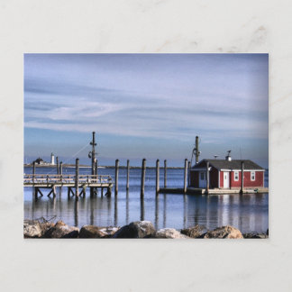 New England Lighthouse Briefkaart-Scituate Briefkaart