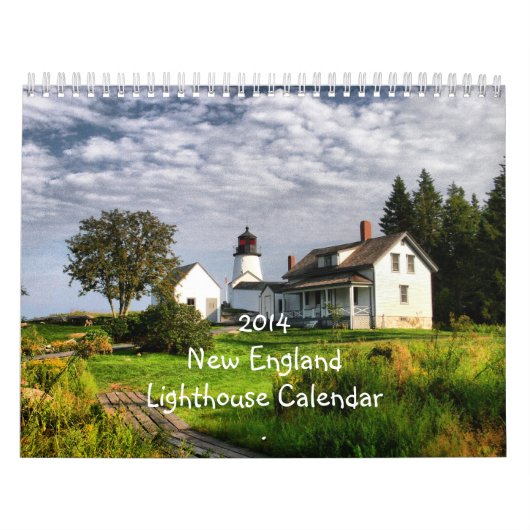 New England Lighthouse Calendar 2014 Kalender (Hoes)