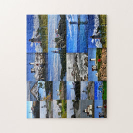 New England Lighthouse Collage Puzzle Legpuzzel
