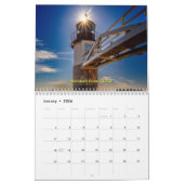 New England Lighthouse Kalender (Jan 2026)