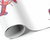 New England Lobster Gift Wrap Cadeaupapier (Rol Hoek)