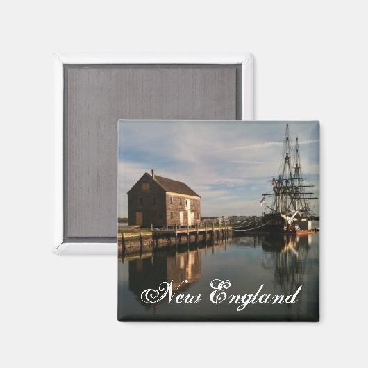 New England Magnet (Voorkant / Achterkant)