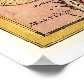 New England Map 1759 Poster (Hoek)