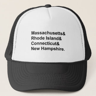 New England Massachusetts Rhode Island Enz. Staten Trucker Pet