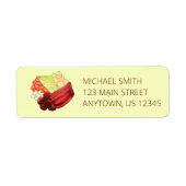 New England Meal Boiled Dinner Corned Beef Cabbage Etiket (Voorkant)