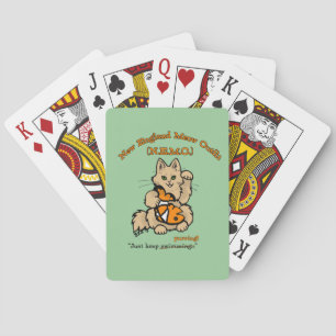New England Meow Outfit-speelkaarten Speelkaarten