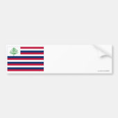 New England Naval Ensign Bumpersticker (Voorkant)