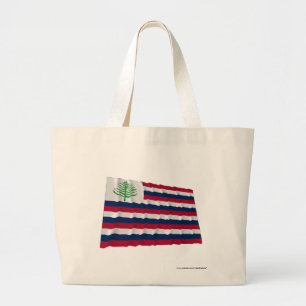 New England Naval Ensign Grote Tote Bag