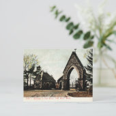 New England Oak Grove Cemetery Feestdagenkaart (Staand voorkant)