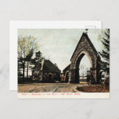 New England Oak Grove Cemetery Feestdagenkaart (Voorkant / Achterkant)