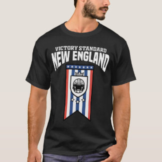 NEW ENGLAND OVERWINNING STAND - AMERICAN VOETBAL N T-SHIRT