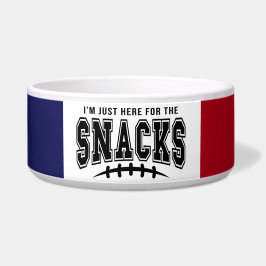 New England Patriots hier voor de snacks huisdier Voerbakje