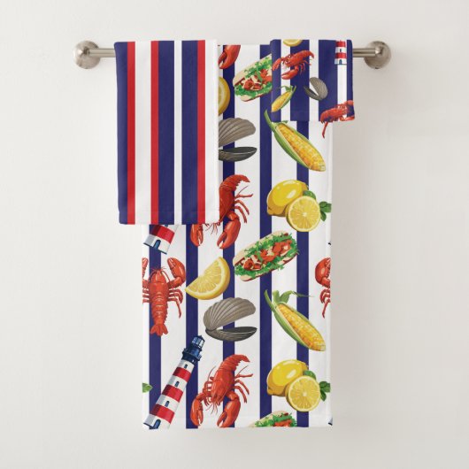 New England Picknick Bad Handdoek (Insitu)