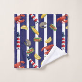 New England Picknick Bad Handdoek (Wasdoekje)