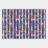 New England Picknick Inpakpapier Vel (Voorkant 3)