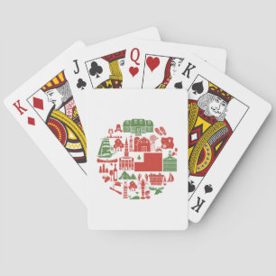 New England-pictogrammen Pokerkaarten