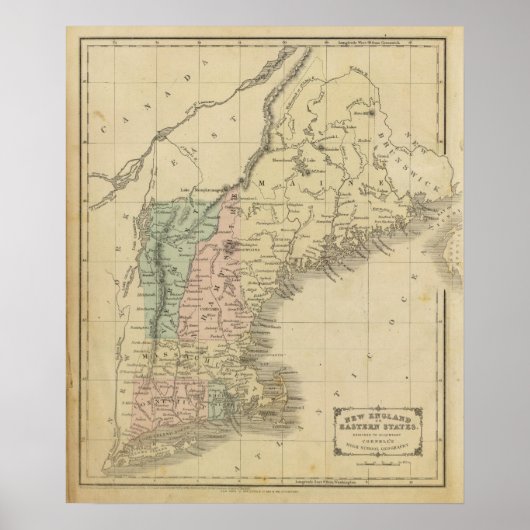 New England Poster (Voorkant)