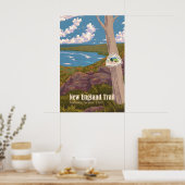New England Reisposter Poster (Keuken)