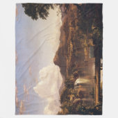 New England Scenery Frederic Edwin Church Fleece Deken (Voorkant)