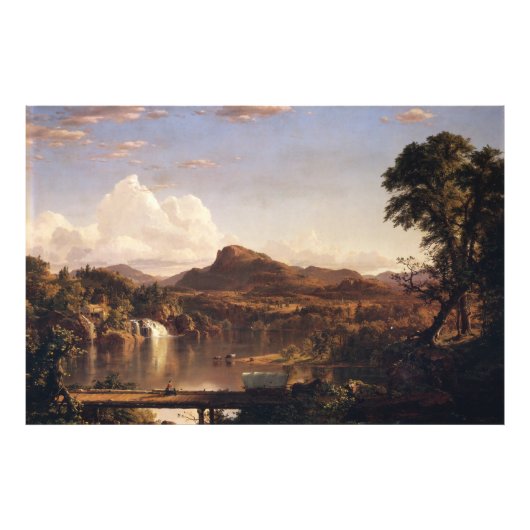 New England Scenery Frederic Edwin Church Foto Afdruk (Voorkant)