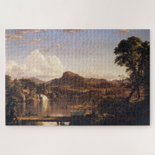 New England Scenery Frederic Edwin Church Legpuzzel (Horizontaal)