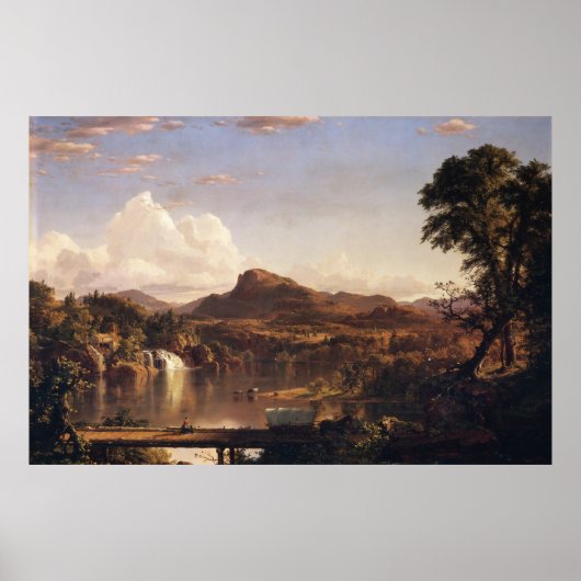 New England Scenery Frederic Edwin Church Poster (Voorkant)