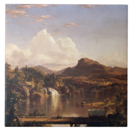 New England Scenery Frederic Edwin Church Tegeltje