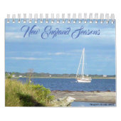New England Seizoenen Kalender (Hoes)