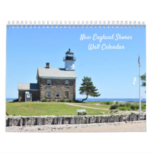 New England Shores Wall Calendar Kalender