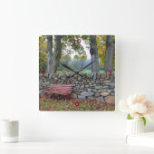 New England Stone Wall klok (Huis)