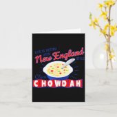 New England Style Clam Chowder  Kaart (Gele Bloem)