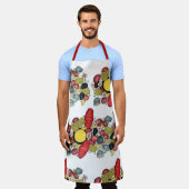 New England Summer Clambake Seafood Restaurant Schort (Gedragen)