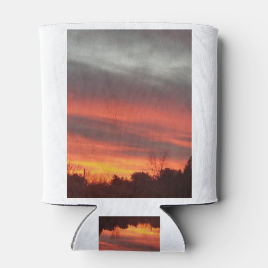 New England Sunset Blikjeskoeler (Achterkant)