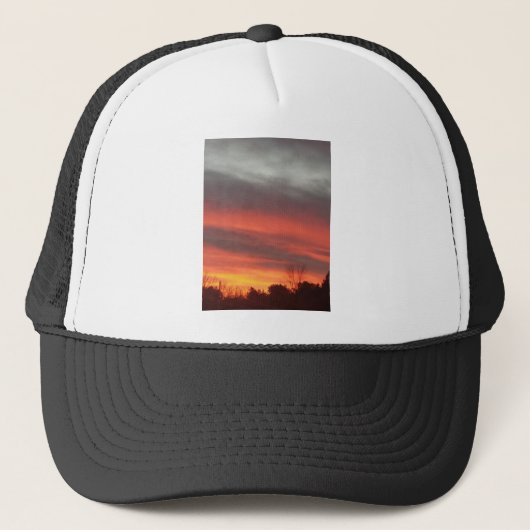 New England Sunset Trucker Pet (Voorkant)
