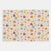 New England Thanksgiving Noordoost Herfst Maple Inpakpapier Vel (Voorkant 2)