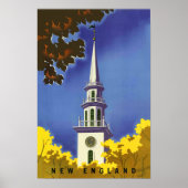 New England Travel Poster (Voorkant)