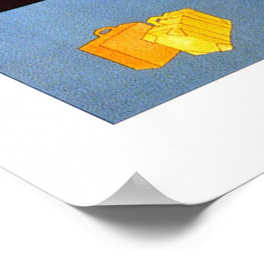 New England Vintage Travel Poster (Hoek)