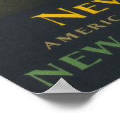 New England Vintage Travel Poster (Hoek)