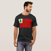 New England vlag T-shirt (Voorkant volledig)