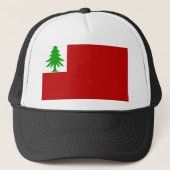 New England vlag Trucker Pet (Voorkant)