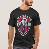 New England Voetbal Jersey II Origineel Distress T-shirt (Voorkant)