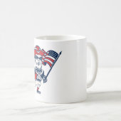 New England Voetbalmasker Koffiemok (Voorkant rechts)