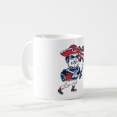 New England Voetbalmasker Koffiemok (Voorkant links)