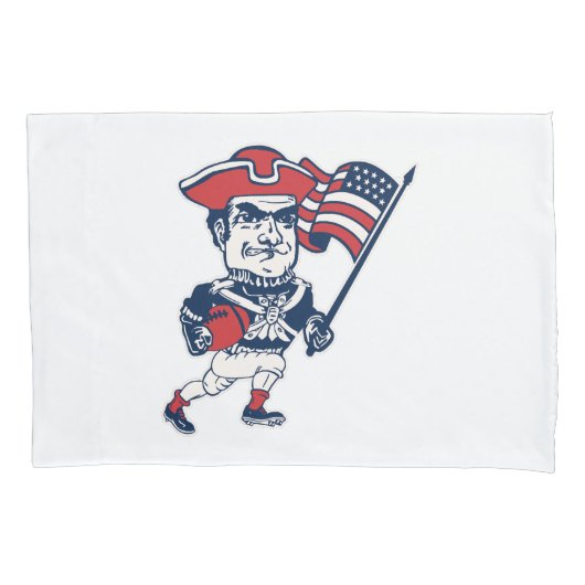 New England Voetbalmasker Kussensloop (Voorkant)