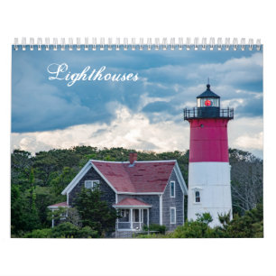 New England vuurtoren kalender