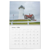 New England vuurtoren kalender (Jan 2026)